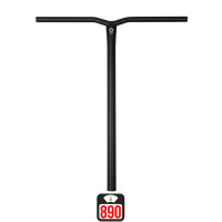 Union Titanium Milda Bend bar 670x600mm black scooter bar