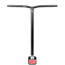 Union Uniq Bend oversized bar 600x580mm black skrejriteņu stūre