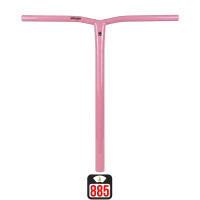 Union Uniq Bend oversized bar 600x580mm candy pink skrejriteņu stūre