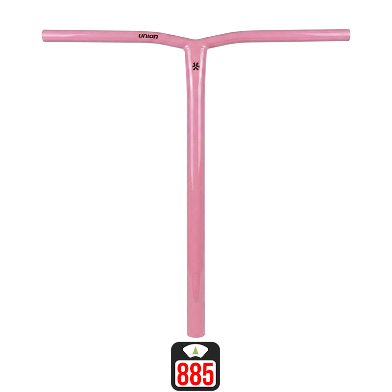 Union Uniq Bend oversized bar 600x580mm candy pink scooter bar