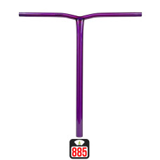 Union Uniq Bend oversized bar 600x580mm polished purple skrejriteņu stūre