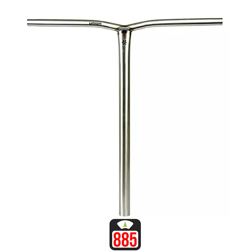 Union Uniq Bend oversized bar 600x580mm silver skrejriteņu stūre