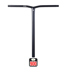 Union Uniq Bend oversized bar 620x600mm black skrejriteņu stūre