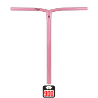 Union Uniq Bend oversized bar 620x600mm candy pink scooter bar