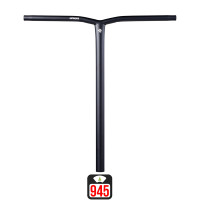 Union Uniq Bend oversized bar 650x600mm black skrejriteņu stūre