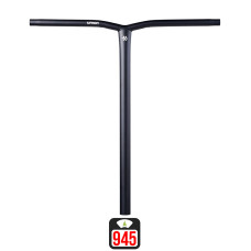 Union Uniq Bend oversized bar 650x600mm black skrejriteņu stūre