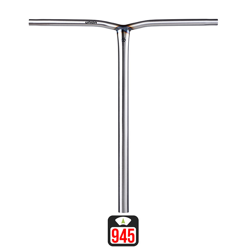Union Uniq Bend oversized bar 650x600mm silver scooter bar