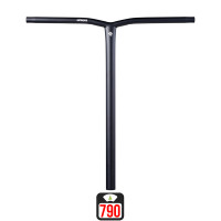 Union Uniq Bend standard bar 550x520mm black skrejriteņu stūre