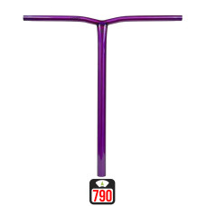 Union Uniq Bend standard bar 550x520mm polished purple skrejriteņu stūre