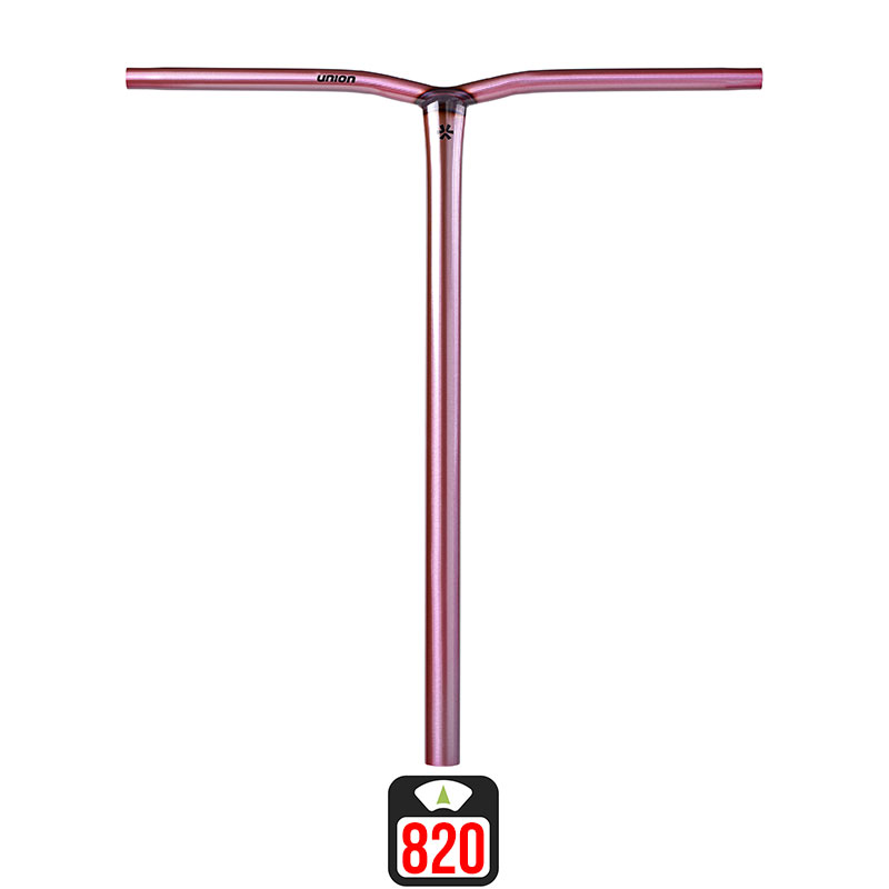 Union Uniq Bend standard bar 580x560mm cosmic pink scooter bar