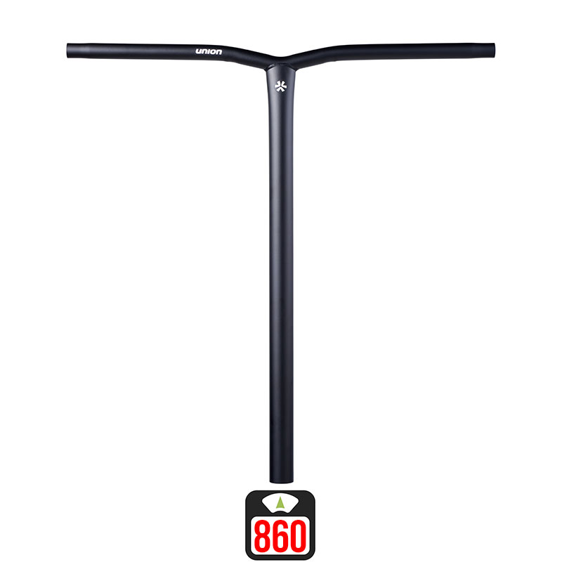 Union Uniq Bend standard bar 600x580mm black scooter bar