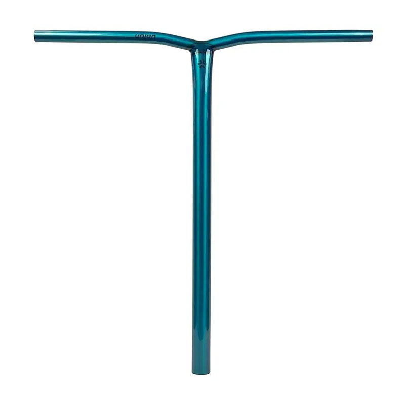 Union Uniq Bend standard bar 600x580mm polished teal scooter bar