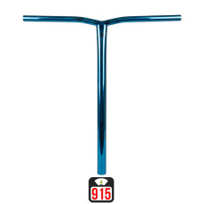Union Uniq Bend standard bar 650x600mm chrome blue skrejriteņu stūre