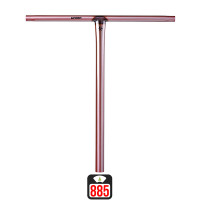 Union Uniq T oversized bar 580x560mm cosmic pink skrejriteņu stūre