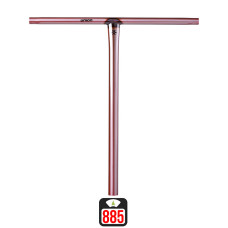 Union Uniq T oversized bar 580x560mm cosmic pink skrejriteņu stūre