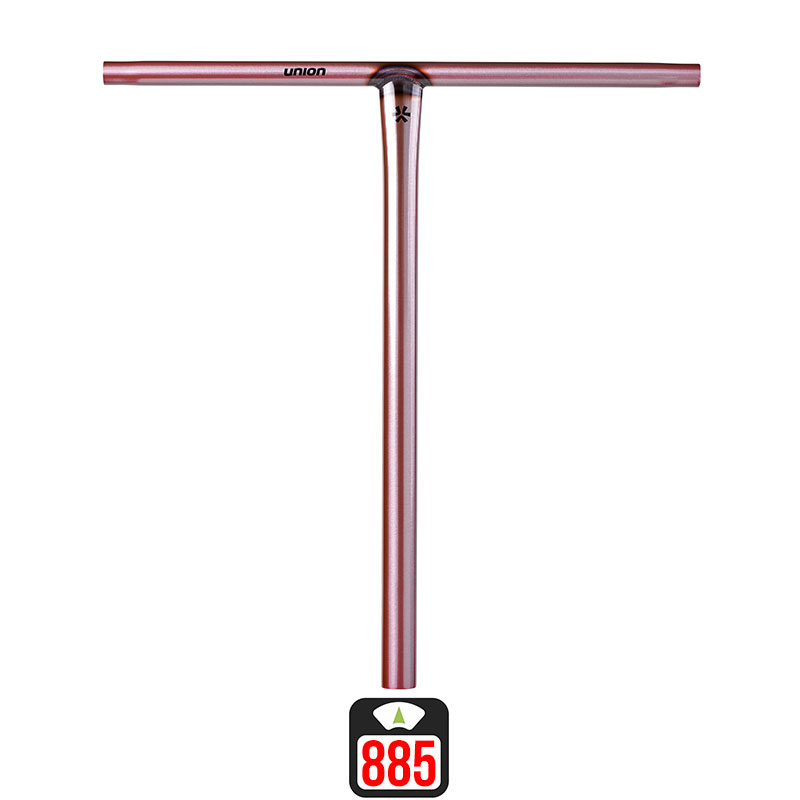 Union Uniq T oversized bar 580x560mm cosmic pink scooter bar