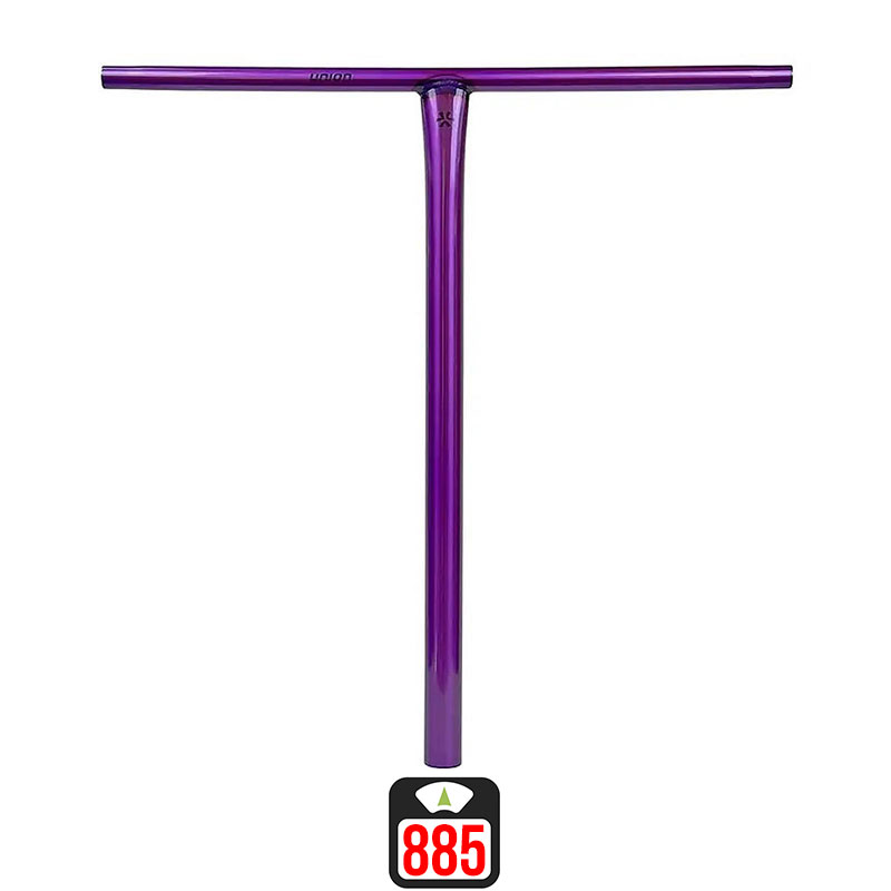 Union Uniq T oversized bar 580x560mm polished purple skrejriteņu stūre
