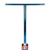 Union Uniq T oversized bar 600x580mm chrome blue skrejriteņu stūre