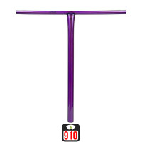 Union Uniq T oversized bar 600x580mm polished purple руль для самоката