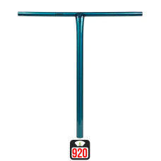 Union Uniq T oversized bar 620x590mm polished teal руль для самоката