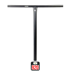 Union Uniq T oversized bar 620x600mm black skrejriteņu stūre