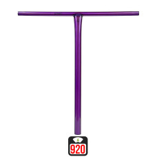 Union Uniq T oversized bar 620x600mm  polished purple scooter bar