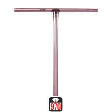 Union Uniq T oversized bar 650x600mm cosmic pink skrejriteņu stūre