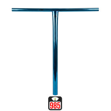 Union Uniq T oversized bar 670x600mm chrome blue skrejriteņu stūre