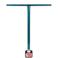 Union Uniq T standard bar 550x520mm polished teal skrejriteņu stūre