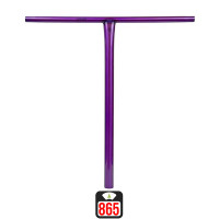Union Uniq T standard bar 600x580mm polished purple руль для самоката
