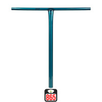 Union Uniq T standard bar 600x580mm polished teal skrejriteņu stūre