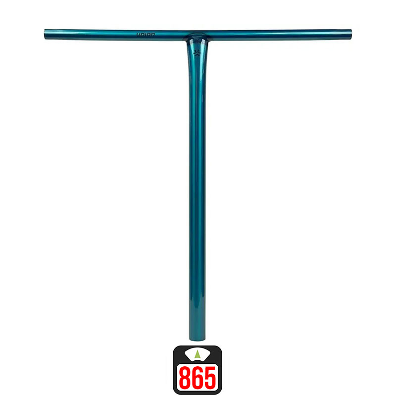Union Uniq T standard bar 600x580mm polished teal skrejriteņu stūre