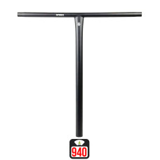 Union Uniq T standard bar 650x600mm black skrejriteņu stūre