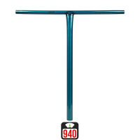 Union Uniq T standard bar 650x600mm polished teal skrejriteņu stūre