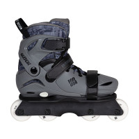 USD Glitch adjustable grey/black bērnu ekstrēmās skrituļslidas