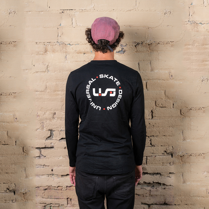 USD Heritage longsleeve black krekls