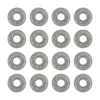 WCD Swiss inline skate bearings, 16 pcs.